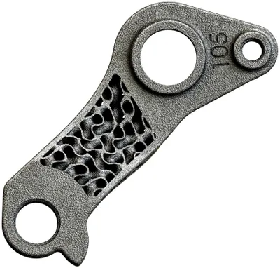 Image de Silca Specialized 105 patte de dérailleur argent argent One Size