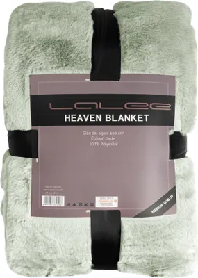 Produktbild von Hochwertige Kunstfell-Decke Heaven Reseda 150x200cm mit kuschelweichem Flor