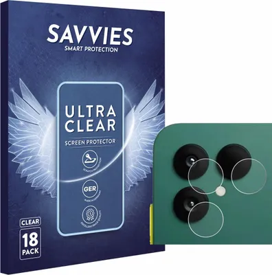 Produktbild von 18x Für Fairphone 6 (NUR Kamera) Schutzfolie Savvies Displayschutz Display Schutz Folie Klar Transparent