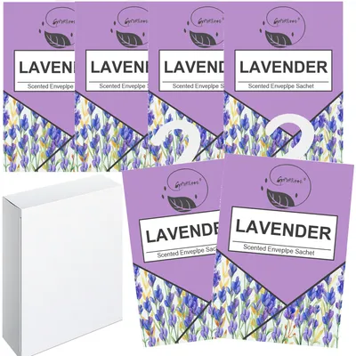Duftbeutel für Kleiderschrank, Lavendel, 1 Stück, natürlicher Duft