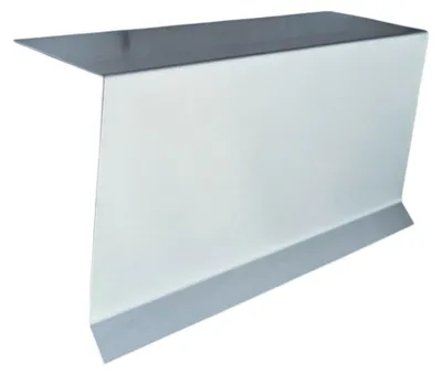 Productafbeelding van Aluminium winkelprofiel, 200 cm - 5x20 cm - Profiel voor dakrand