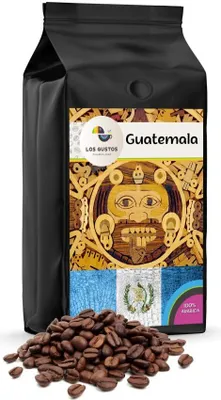 Produktbild von Los Gustos Guatemala SHB Kaffee-Bohnen 500 g, Ungemahlen, Kaffeebohnen für Kaffee-Vollautomat, Frisch Geröstet