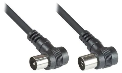 Zdjęcie produktu dla Alcasa Coax 1.5m, 1,5 m, Adapter koncentryczny, Czarny