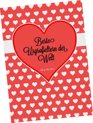 Produktbild von Mr. & Mrs. Panda Postkarte Urgroßeltern - Geschenk, Uhrgroßeltern, Grußkarte, Bester, Ansichtskarten, Postkarten, Omma, Urgrosseltern, Ansichtskarte, bildkarte, Omi