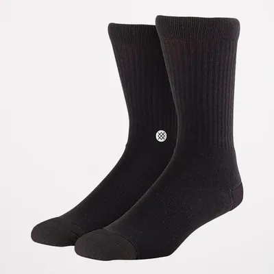 Produktbild von Stance Icon 3 Pack Crew Socken Schwarz