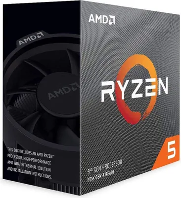 Obrázek produktu pro AMD Ryzen 5 3500, AMD Ryzen™ 5, Socket AM4, 7 nm, Tác, AMD, 3,6 GHz