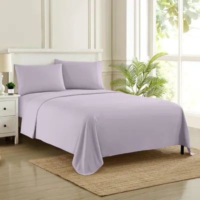 Productafbeelding van Laken sets voor een California King bed - Ademende, luxe lakens met een volledige elastische rand en ingebouwde, stevige hoekbanden
