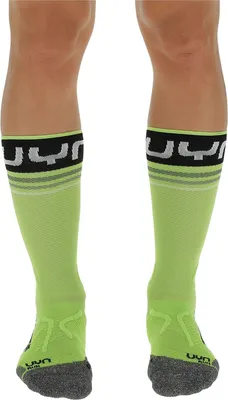 Produktbild von UYN Runner's One Mid Laufsocken Herren lime/black 39-41