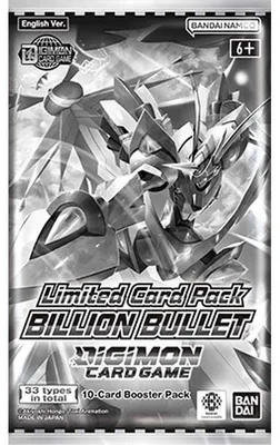 Obrázok produktu pre Digimon Card Game – limitované balenie kariet „Billion Bullet“
