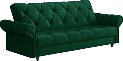 Produktbild von MIRJAN24 Schlafsofa Bona, Sofa mit Bettkasten und Schlaffunktion, Holzfüße in der Farbe Schwarz, 240x90x90 cm (Farbe: Kronos 19)