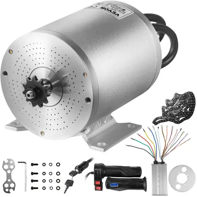Produktbild von VEVOR Gleichstrommotor Max. Drehzahl 6500 RPM Getriebemotor, 3000 W Elektrobürstenmotor, 72 V DC Elektromotor, 4,07 HP Hochleistungsmotor, Geeignet für Elektroroller, E-Bike, Fahrräder & MotorradVEVOR Gleichstrommotor Max. Drehzahl 6500 RPM Getriebemotor, 3000 W Elektrobürstenmotor, 72 V DC Elektromotor, 4,07 HP Hochleistungsmotor, Geeignet für Elektroroller, E-Bike, Fahrräder & MotorradVEVOR Gleichstrommotor Max. Drehzahl 6500 RPM Getriebemotor, 3000 W Elektrobürstenmotor, 72 V DC Elektromotor, 4,07 HP Hoc