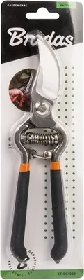 Produktbild von Bradas KT de rg1009 Traditionelle Gartenschere, Carbon - Stahl, Schwarz, 21 x 5 x 2 cm