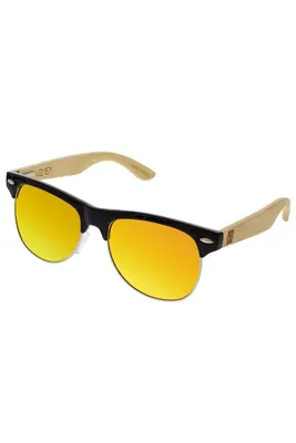 Image de VeyRey Sunglasses Lunettes de soleil polarisées semi-montées Hyalos Orange