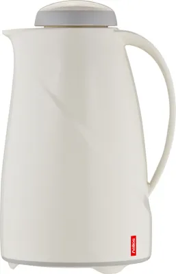 Produktbild von Helios Isolierkanne Wave Maxi 1,5 l weiß, spülmaschinenfest