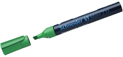 Produktbild von Schneider Schreibgeräte Maxx 233, Grün, Schwarz, Grün, Medium, 5 mm, 10 Stück(e)