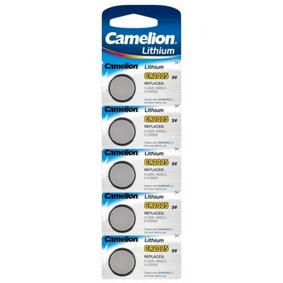 Produktbild von 100 Camelion CR2025 Qualitäts-Knopfzellen!