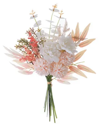Imagen del producto de Ramo de flores artificiales, champán, 44 cm