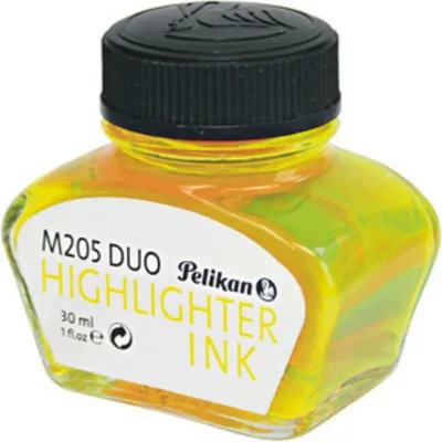 Produktbild von Textmarkertinte gelb 30ml für Füllhalter M 205 Packung mit 12 Stück