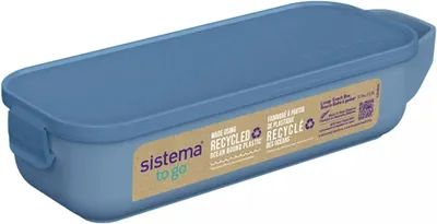 Zdjęcie produktu dla sistema Slide and Snack Box z recyklingu PP 430ml 1 szt