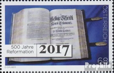 Produktbild von Briefmarken Österreich 2017 Mi 3323 (kompl.Ausg.) postfrisch Reformation