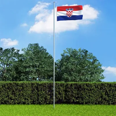 Produktbild von "2026 Promotion" Flagge Kroatiens 90×150 cm - Flaggen CC1077