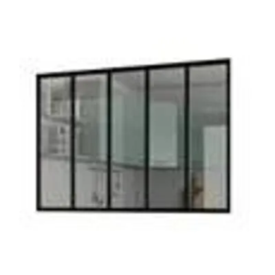 Produktbild von Festverglastes Dachset – OPTIMUM – Aluminium – 5 Scheiben – H 117 x B 168,5 cm – Schwarz