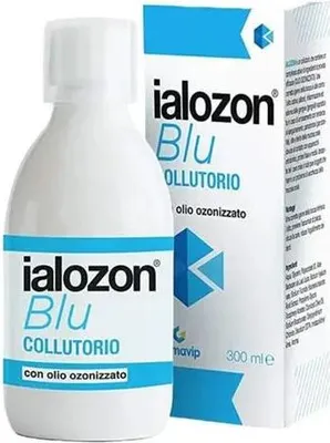 Produktbild von Gemavip Ialozon Blau Mundwasser 300ml