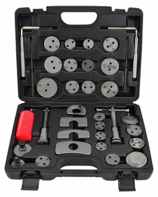 AWTOOLS Bremskolbenrücksteller-Set 35-teilig aus Carbonstahl mit Koffer