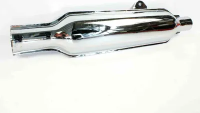 Produktbild von Junak Chrom Schalldämpfer Kurz
