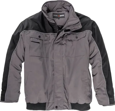 Produktbild von Marc & Mark Bomber-Arbeitsjacke XXL anthra-schwarz