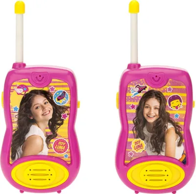 Zdjęcie produktu dla Lexibook Krótkofalówka walkie talkie Soy Luna z zasięgiem 120 metrów