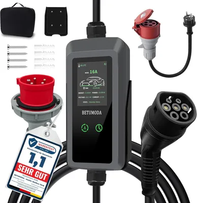 Produktbild von Typ 2 Ladekabel - EV-Ladekabel - Kabel für Elektroautos - Ladekabel - Mobile Ladekabel
