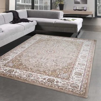 Immagine prodotto di Elegante tappeto orientale con splendidi decori | OEKO-TEX | in beige Dimensioni - 120x170 cm