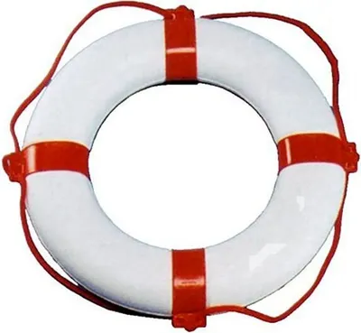 Produktbild von Goldenship Rettungsring Weiß Weiß One Size