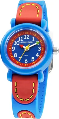 Produktbild von JACQUES FAREL KFW1000 Uhr Junge Kinderuhr Kautschuk blau