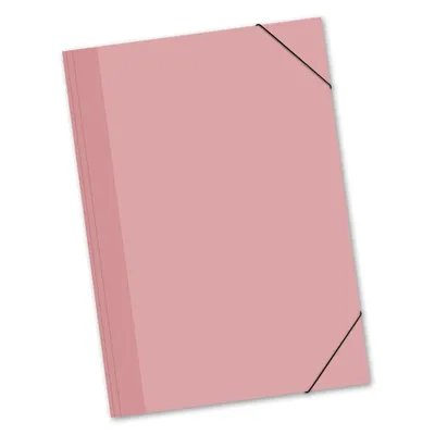 Produktbild von itenga Gummizugmappe Zeichenmappe A2 pastell rosa