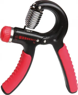 Produktbild von V3Tec Federgriff verstellbar VPE 5 Stück schwarz rot