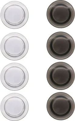 Produktbild von Magnete Quadratmagnet 8 Stück Flachmagnet Rundmagnet Magnettafel