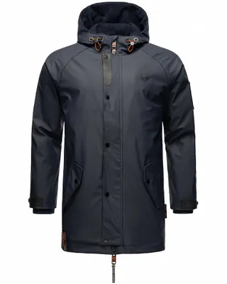 Produktbild von Stone Harbour Herren Regen Jacke Mantel Outdoor Windbreaker Übergangsjacke Rihaa Navy Gr. 48 - M