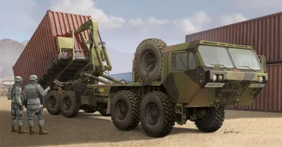 Productafbeelding van Trumpeter M1120 HEMTT Laadsysteem (LHS), schaal 1:35