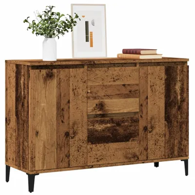 Zdjęcie produktu dla vidaXL Kredens o wyglądzie starego drewna 102x35x70 cm materiał drewnopochodny