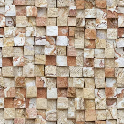 Produktbild von Tapeteneffekt-Aufkleber – Steindesign – 30 x 30 cm