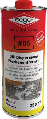 Produktbild von Geiger DIP Dispersionsfleckenentferner Nr. 5, 250ml