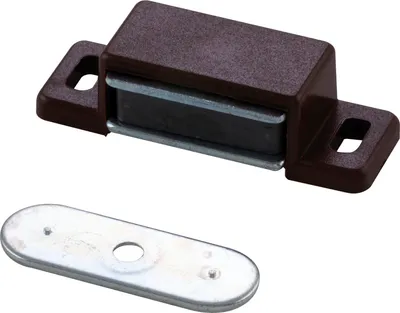 Produktbild von MACO Magnetschnapper Type 6, Haltekraft 6 kg, Kunststoff braun