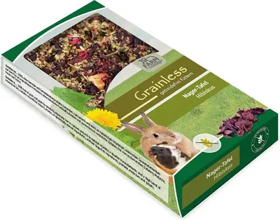 Produktbild von JR Farm Grainless Nager-Tafel Hibiskus | 7x125g