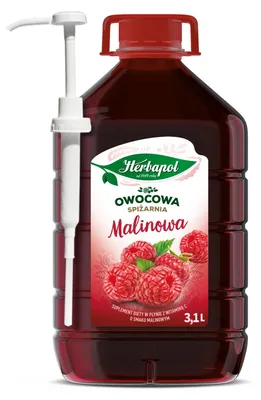 Obrázok produktu pre Herbapol malinový sirup s vitamínom C, 3,1 l