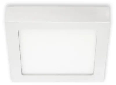 Obrázek produktu pro LED stropní svítidlo Neutrální bílé světlo Plochý design Bílá 17 x 17 x 3,2 cm