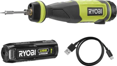 Produktbild von Ryobi RSI4-120G Lötkolben-Akku 4V 460°C USB-C 1x2,0Ah