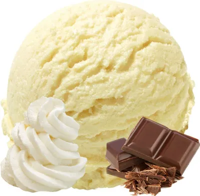 Produktbild von Stracciatella Sahne Geschmack Eispulver Softeispulver 1:3 - 1 kg