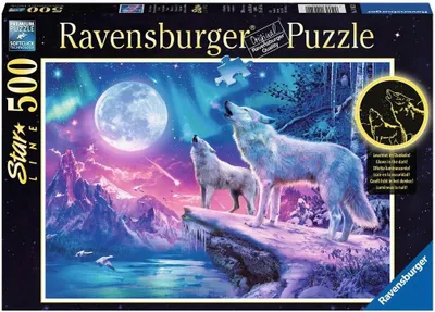 Produktbild von Wolf im Nordlicht Ravensburger 14952